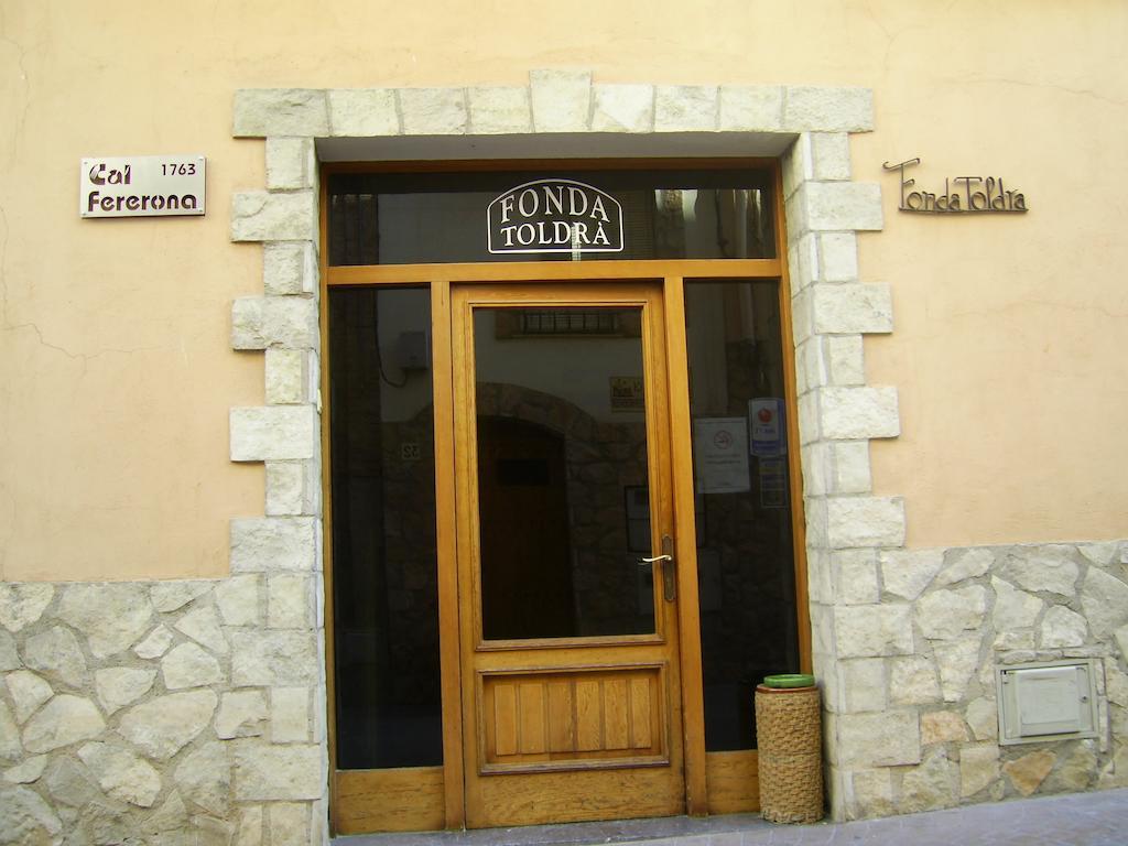 Fonda Toldra Otel Ulldemolins Dış mekan fotoğraf
